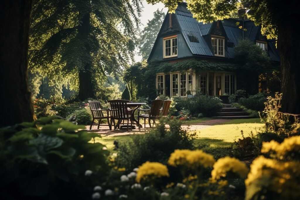Rustikal und natürlich: Der perfekte Garten im Landhausstil